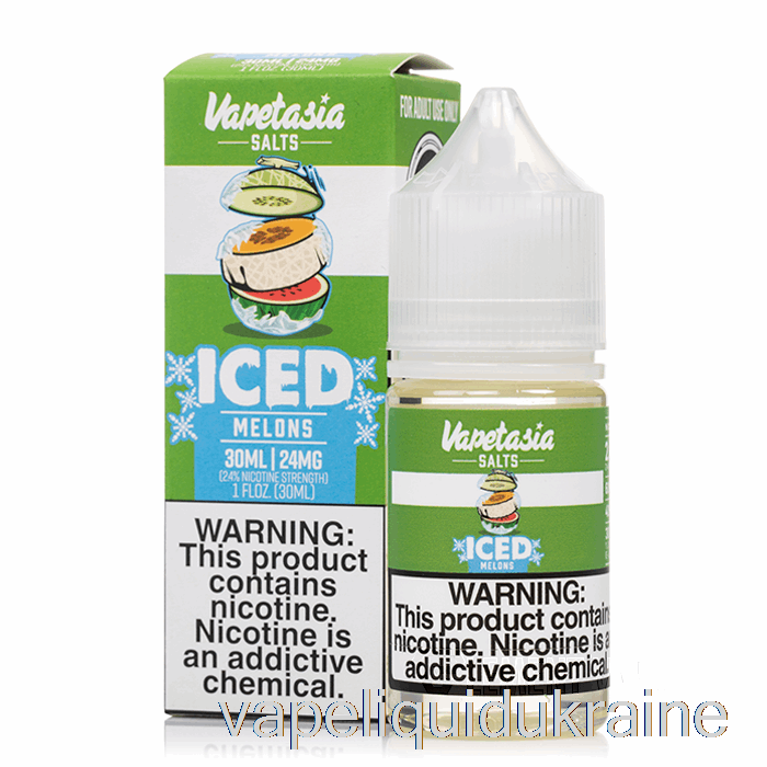 Vape Liquid Ukraine Iced Melons - Vapetasia Salts - 30mL 24mg